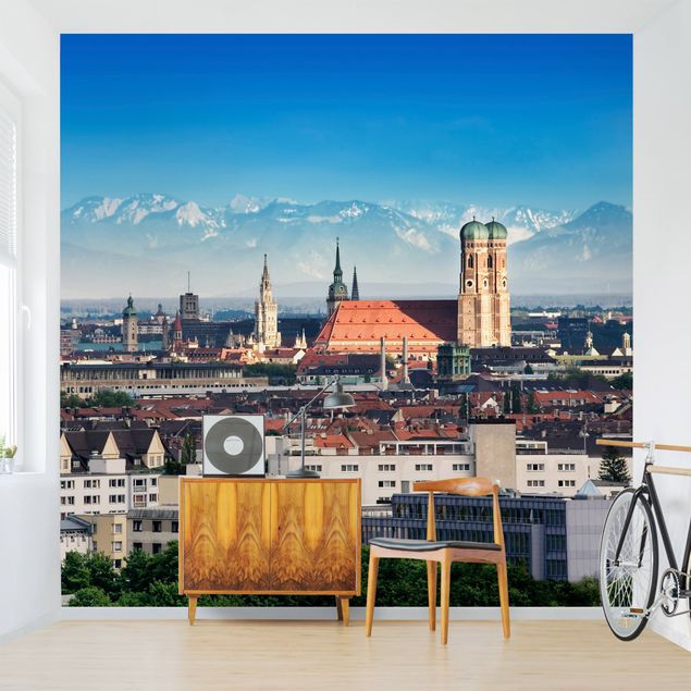 Fototapeter arkitektur och skyline Munich