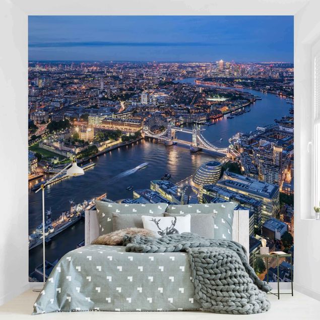 Fototapeter arkitektur och skyline London At Night