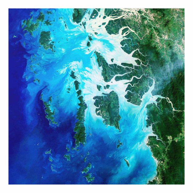 Glastavlor landskap NASA Picture Archipelago Southeast Asia