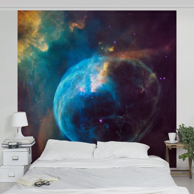 Fototapeter svart NASA Picture Bubble Nebula