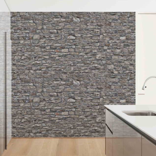 Fototapeter 3D Natural Stone Wallpaper Old Stone Wall
