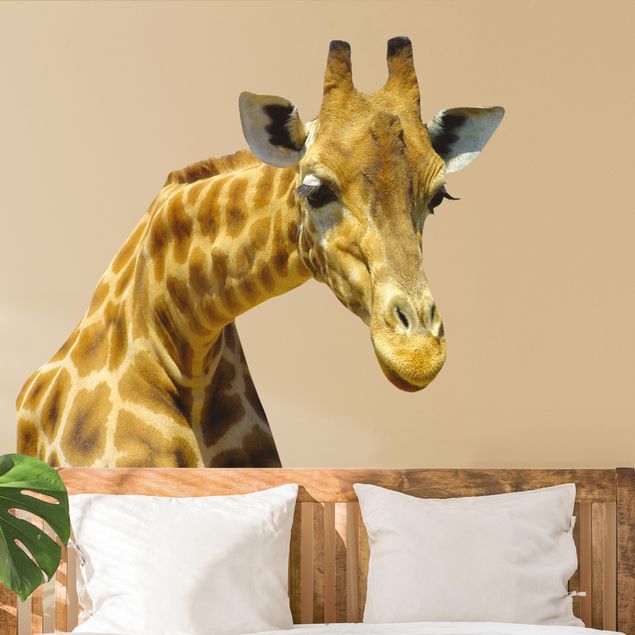 Inredning av barnrum Curious giraffe
