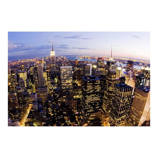 Tapeter New York Skyline At Night