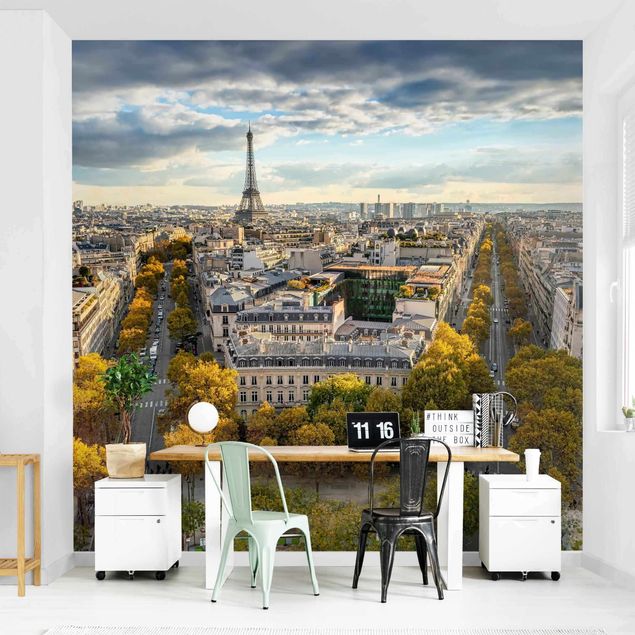 Fototapeter arkitektur och skyline Nice day in Paris