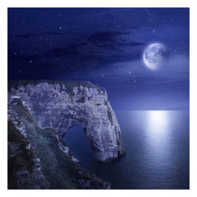 Tapeter Night Cliffs