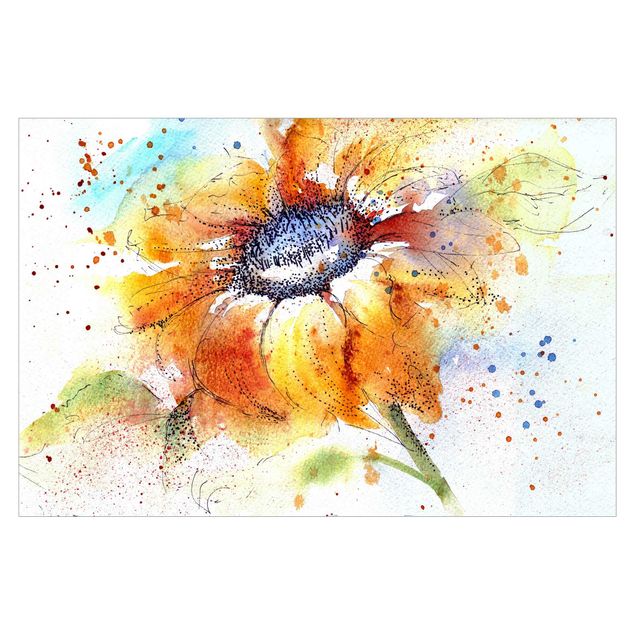 Tapeter Painted Sunflower