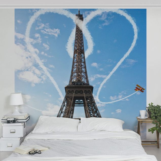 Fototapeter arkitektur och skyline Paris - City Of Love
