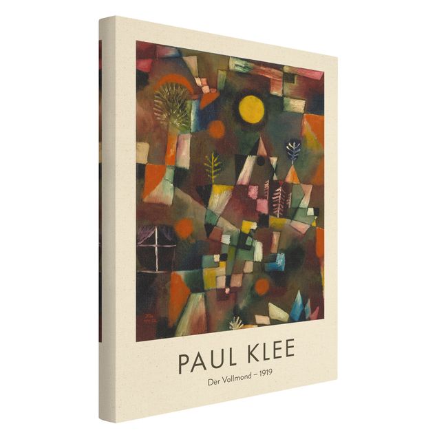 Tavlor brun Paul Klee - The Full Moon - Museum Edition