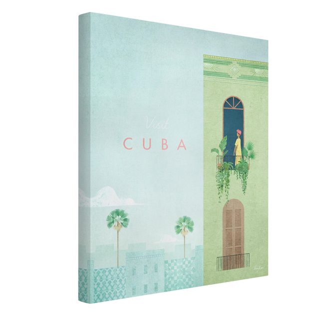 Canvastavlor konstutskrifter Tourism Campaign - Cuba