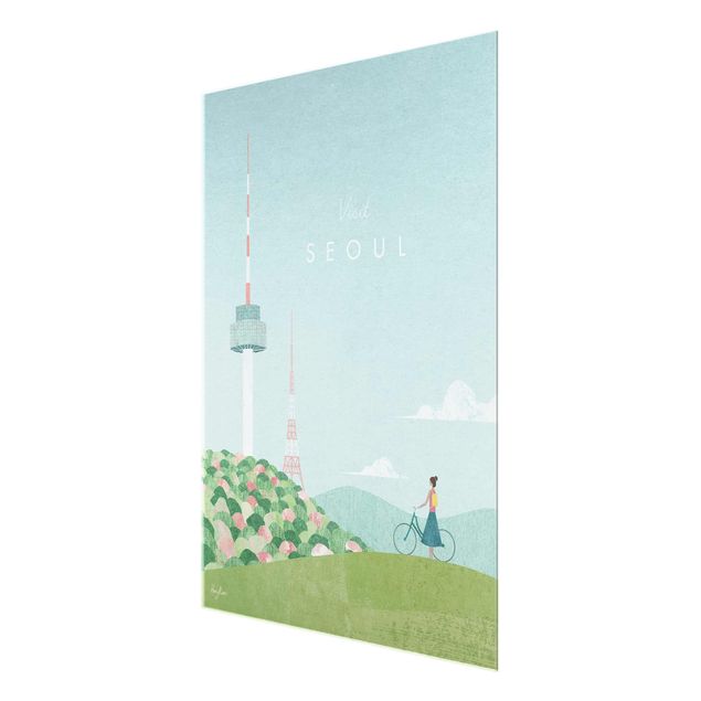 Tavlor färgglada Tourism Campaign - Seoul
