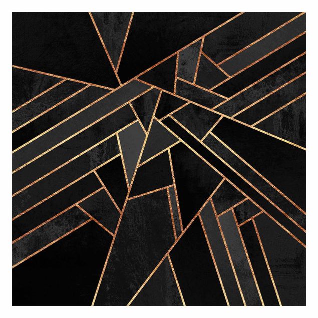 Tavlor Elisabeth Fredriksson Black Triangles Gold