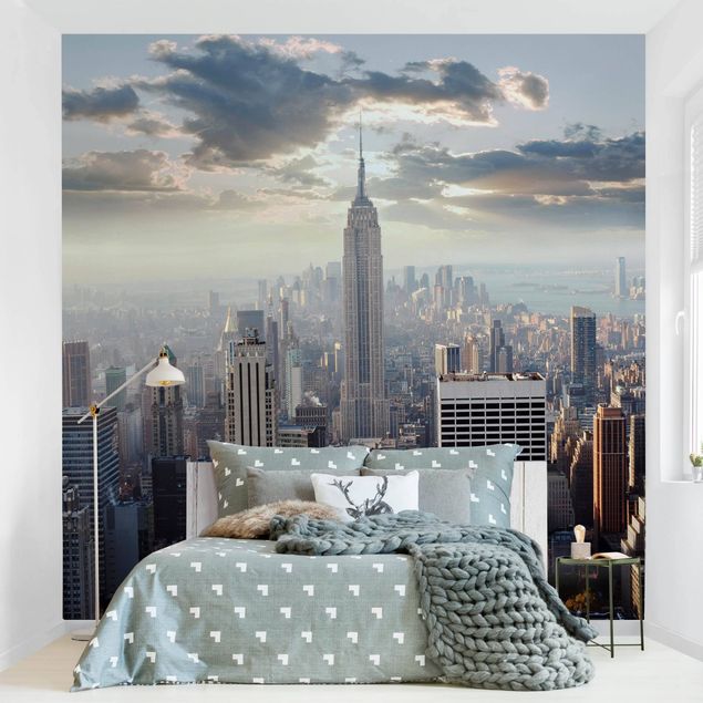 Fototapeter arkitektur och skyline Sunrise In New York