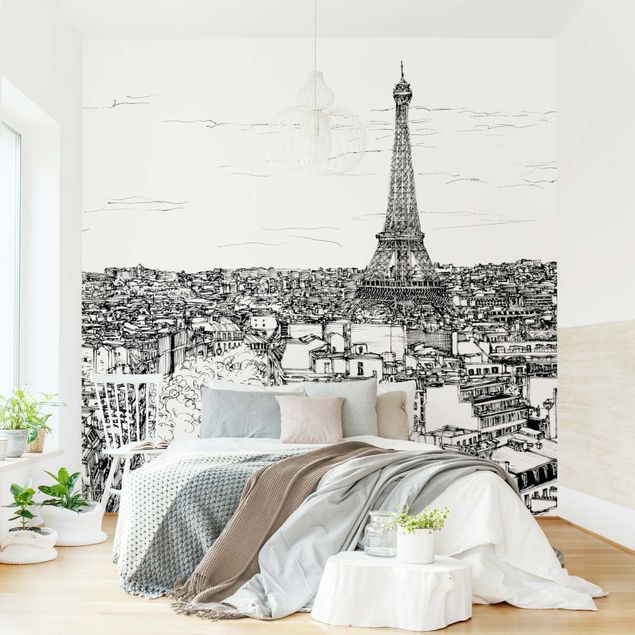 Fototapeter Paris City Study - Paris