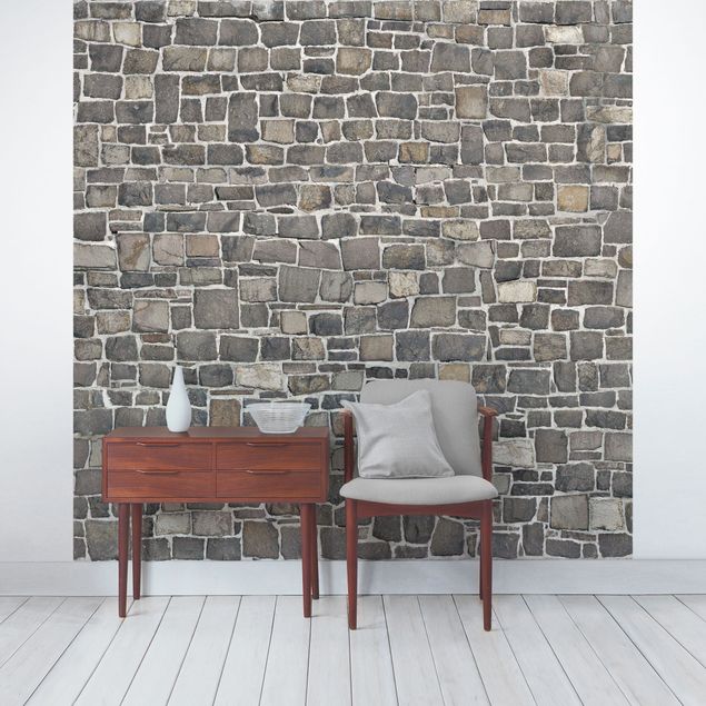 Mönstertapet Quarry Stone Wallpaper Natural Stone Wall