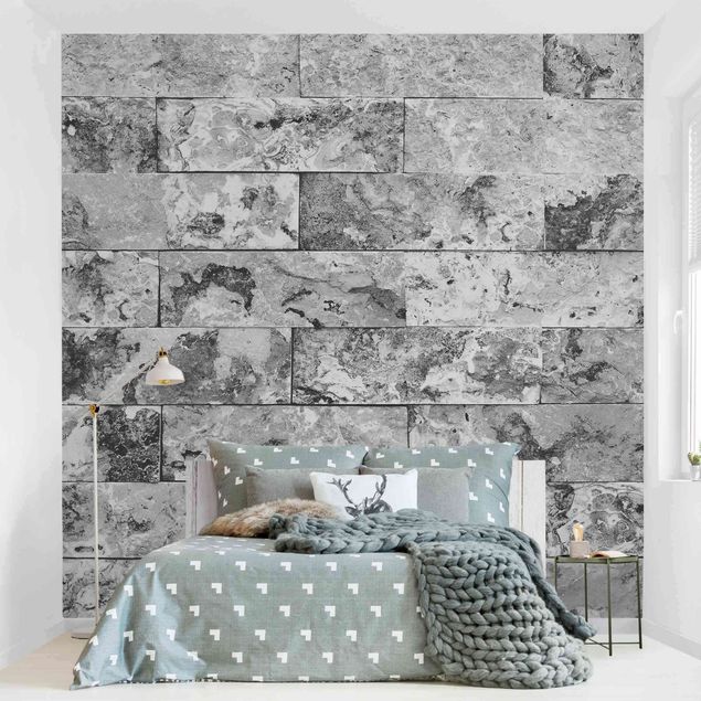 Kök dekoration Stone Wall Natural Marble Grey