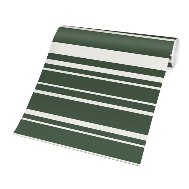 Fototapeter grön Stripes On Green Backdrop