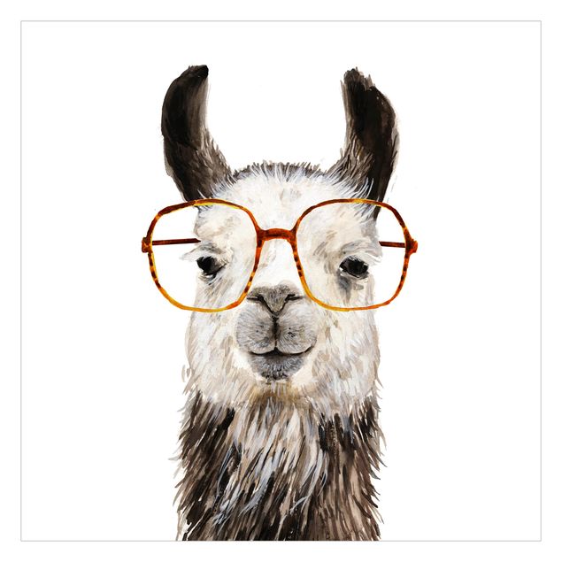 Tapeter Hip Lama With Glasses IV
