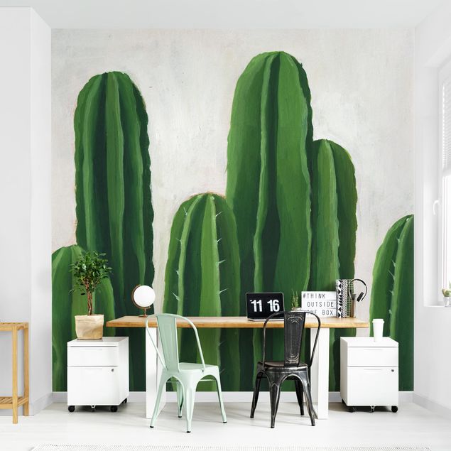 Fototapeter grön Favorite Plants - Cactus