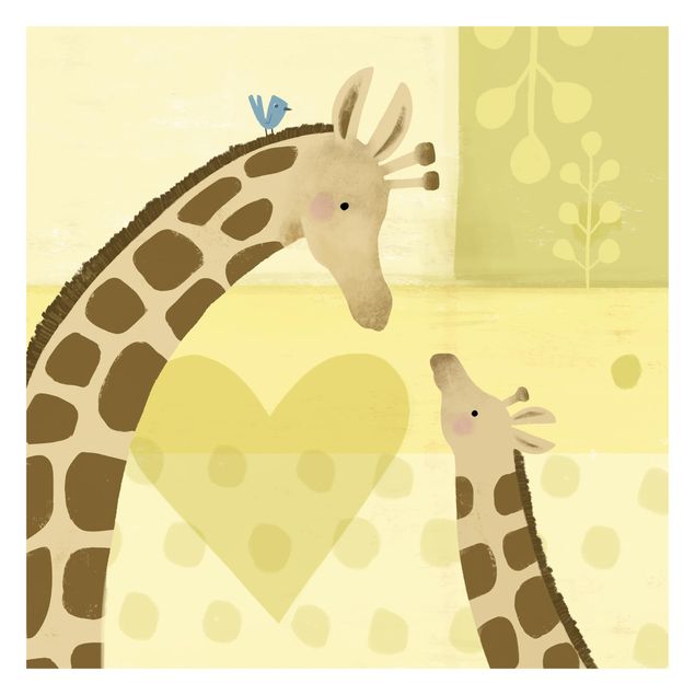 Tapeter Mum And I - Giraffes