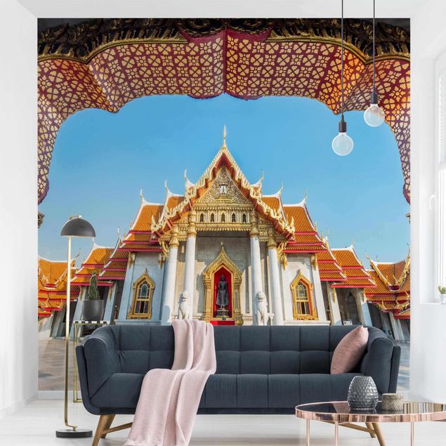 Fototapeter arkitektur och skyline Temple In Bangkok