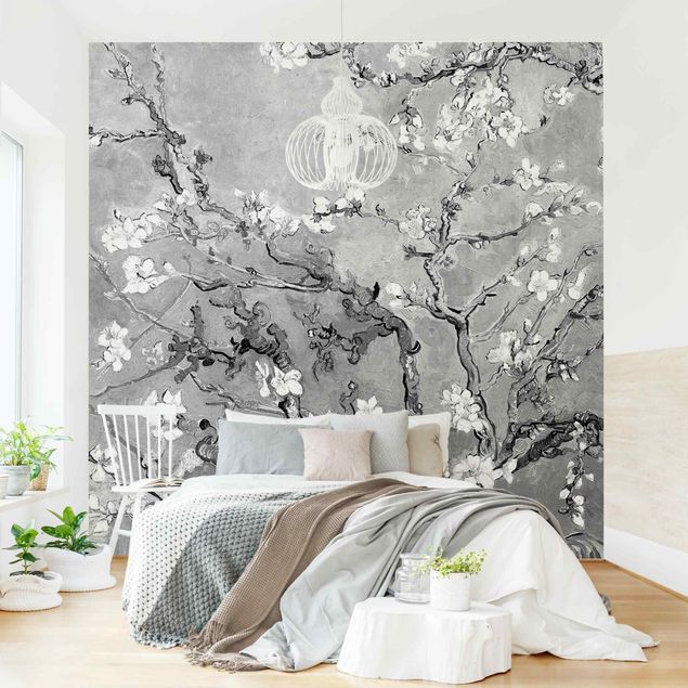 Kök dekoration Vincent Van Gogh - Almond Blossom Black And White