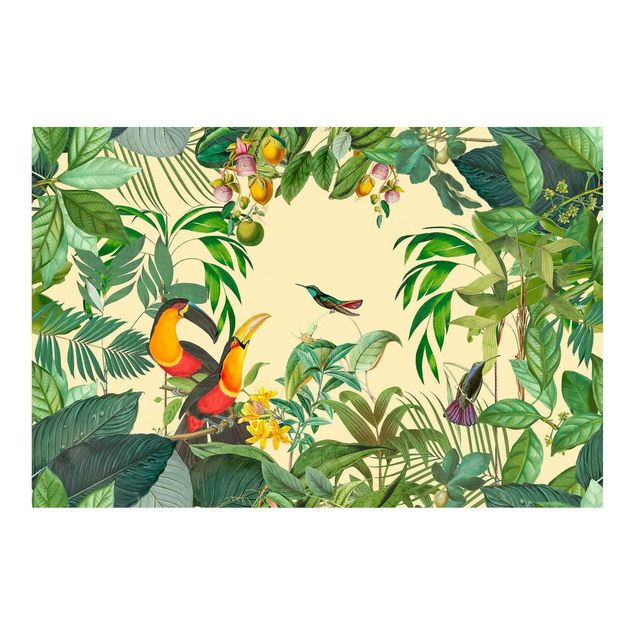 Tavlor Andrea Haase Vintage collage - birds in the jungle