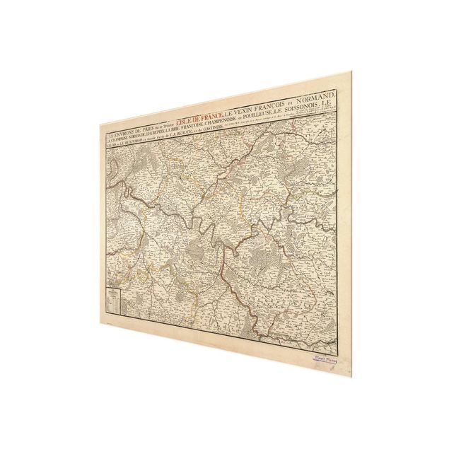 Tavlor Vintage Map France