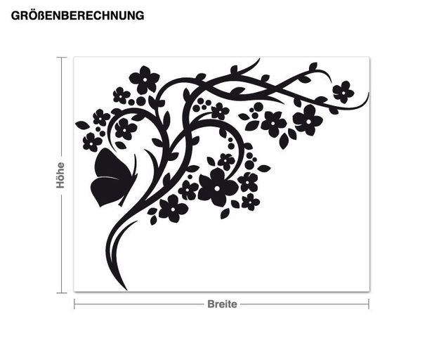 Kök dekoration Blossoming branch