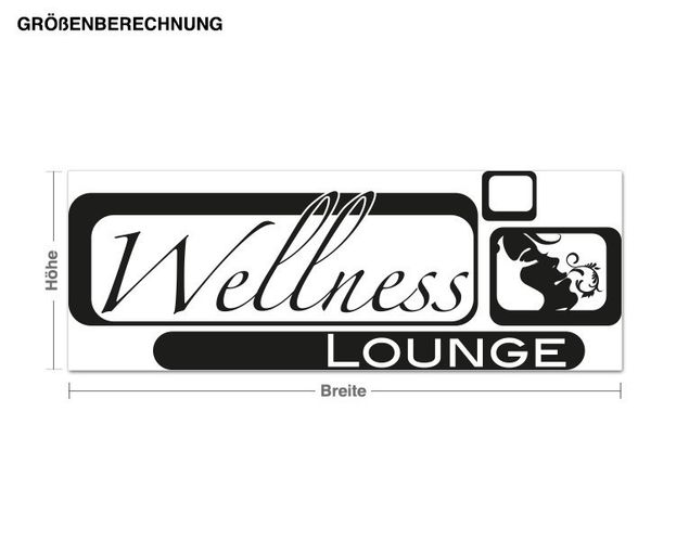 Kök dekoration Wellness Lounge Retro Look