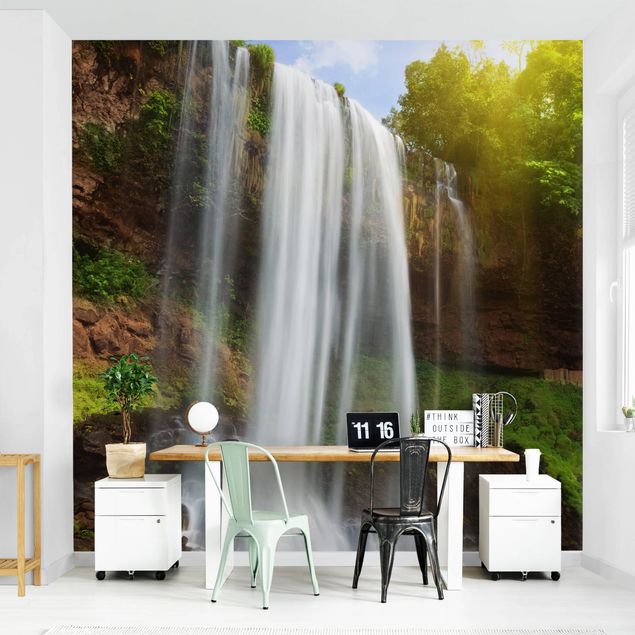 Fototapeter landskap Waterfalls