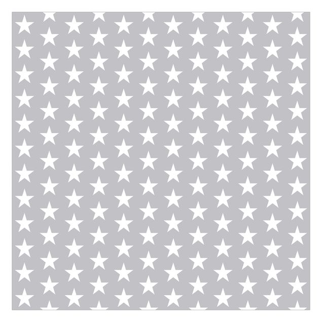 Tapeter White Stars On Grey Background