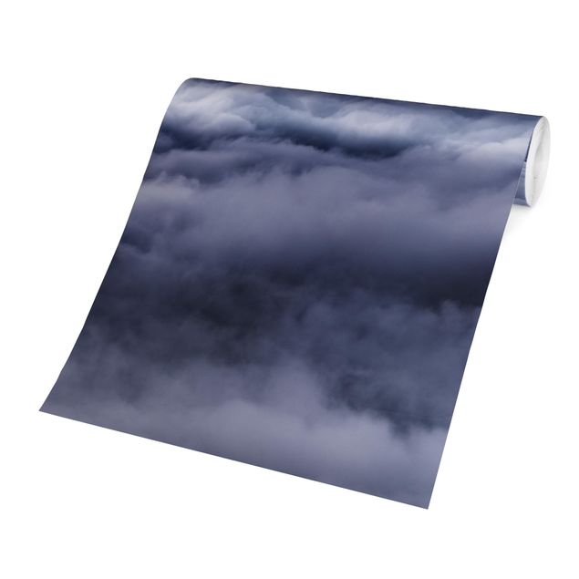 Fototapeter landskap Sea Of ​​Clouds In The Himalayas