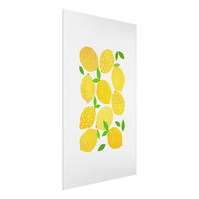 Tavlor modernt Lemon With Dots