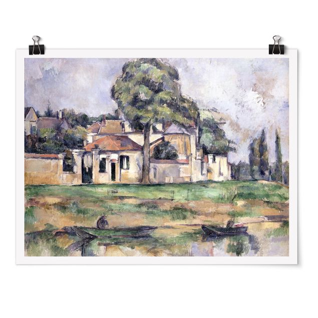 Konstutskrifter Paul Cézanne - Banks Of The Marne