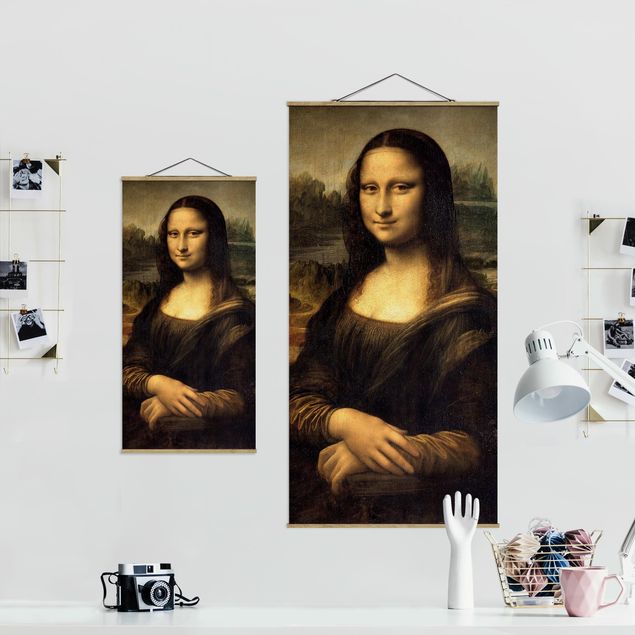 Tavlor porträtt Leonardo da Vinci - Mona Lisa