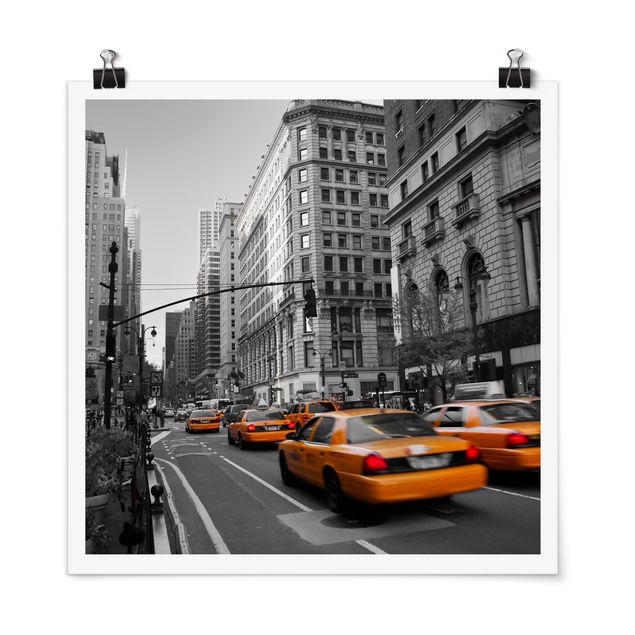 Posters arkitektur och skyline New York, New York!