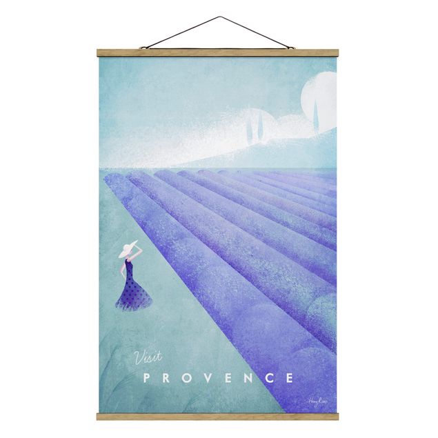 Tavlor blommor  Travel Poster - Provence