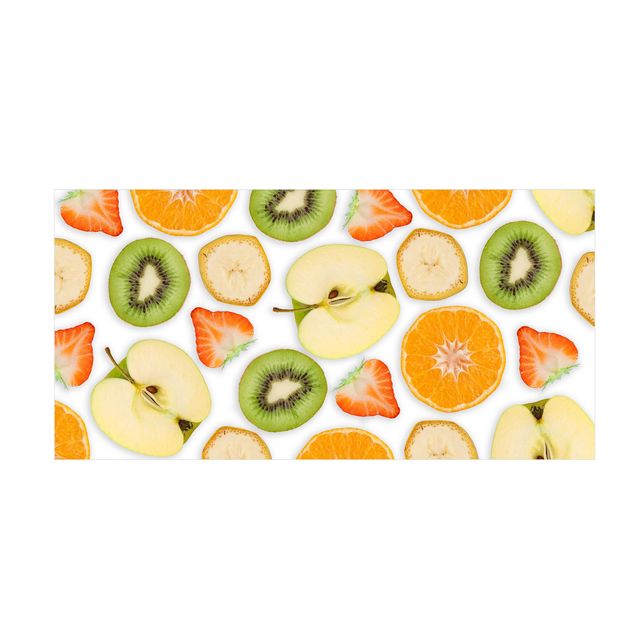 multifärgad matta Colourful Fruit Mix
