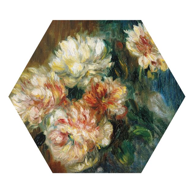 Tavlor blommor Auguste Renoir - Vase of Peonies