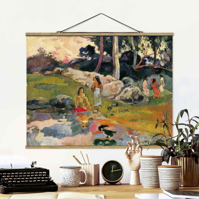 Kök dekoration Paul Gauguin - Women At The Banks Of River