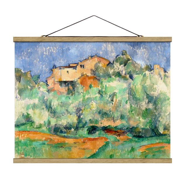 Konstutskrifter Paul Cézanne - House And Dovecote At Bellevue
