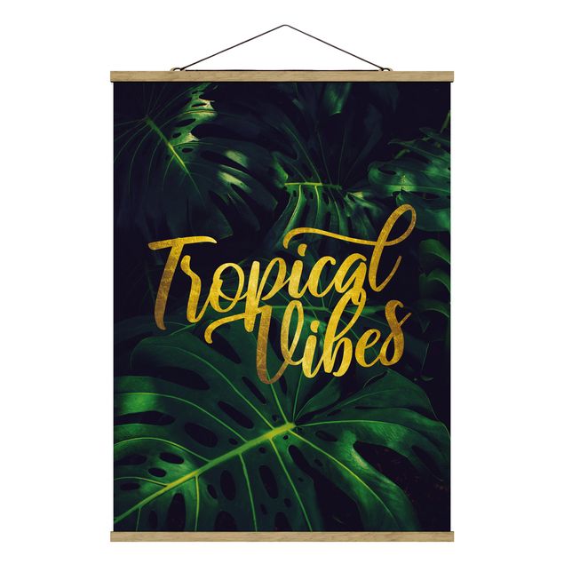 Tavlor blommor  Jungle - Tropical Vibes