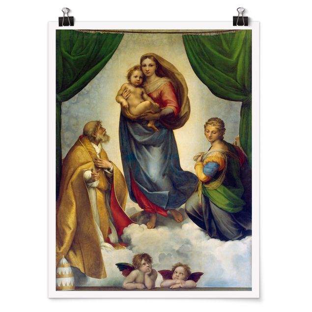 Konststilar Raffael - The Sistine Madonna