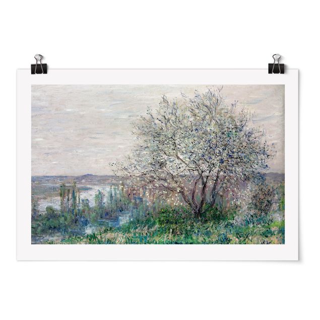 Konststilar Claude Monet - Spring in Vétheuil