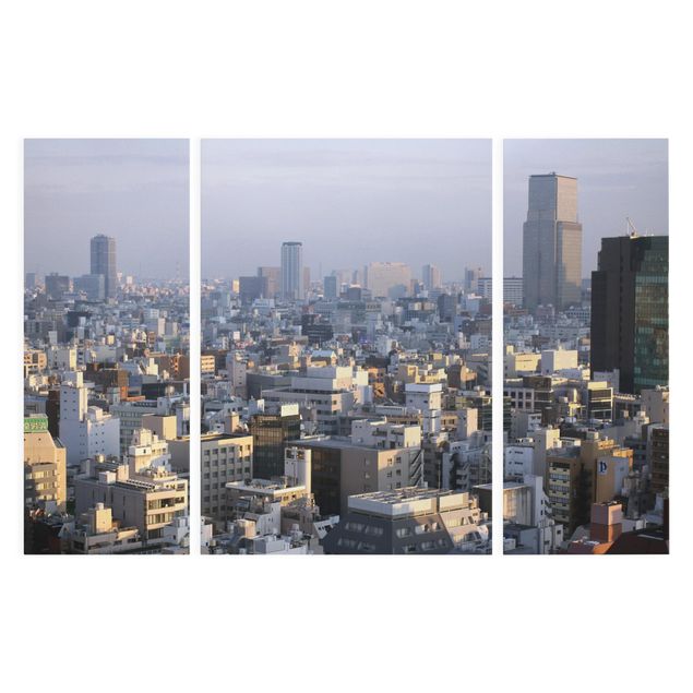 Tavlor arkitektur och skyline Tokyo City