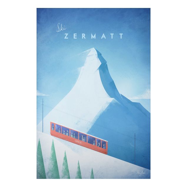 Tavlor Schweiz Travel Poster - Zermatt