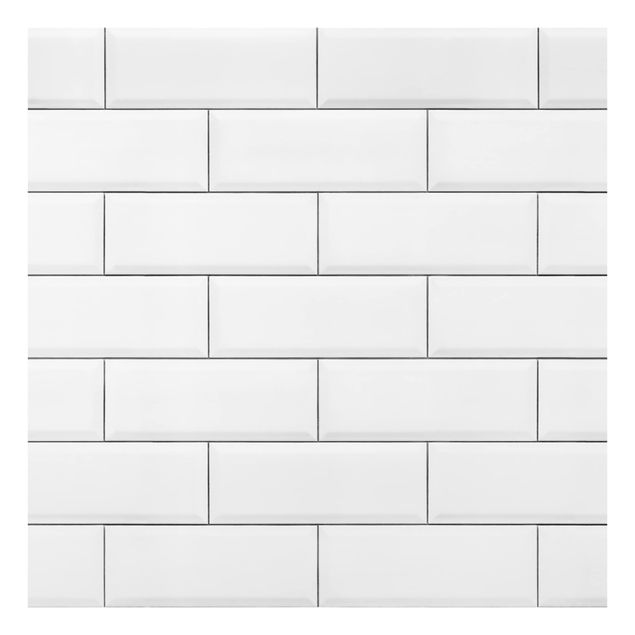 glasskiva kök White Ceramic Tiles