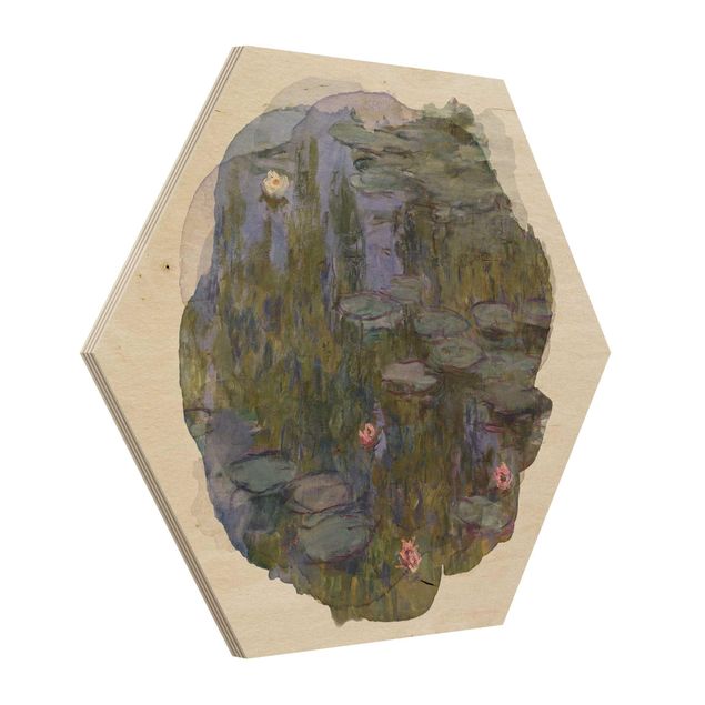 Konststilar WaterColours - Claude Monet - Water Lilies (Nympheas)