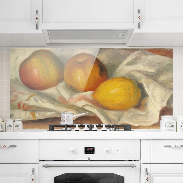 Kök dekoration Auguste Renoir - Apples And Lemon
