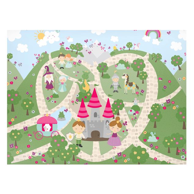 Tavlor prinzessin Playoom Mat Wonderland - The Path To The Castle